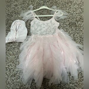 Tutu du Monde Bébé Glittering Tutu Dress in Crystal Pink